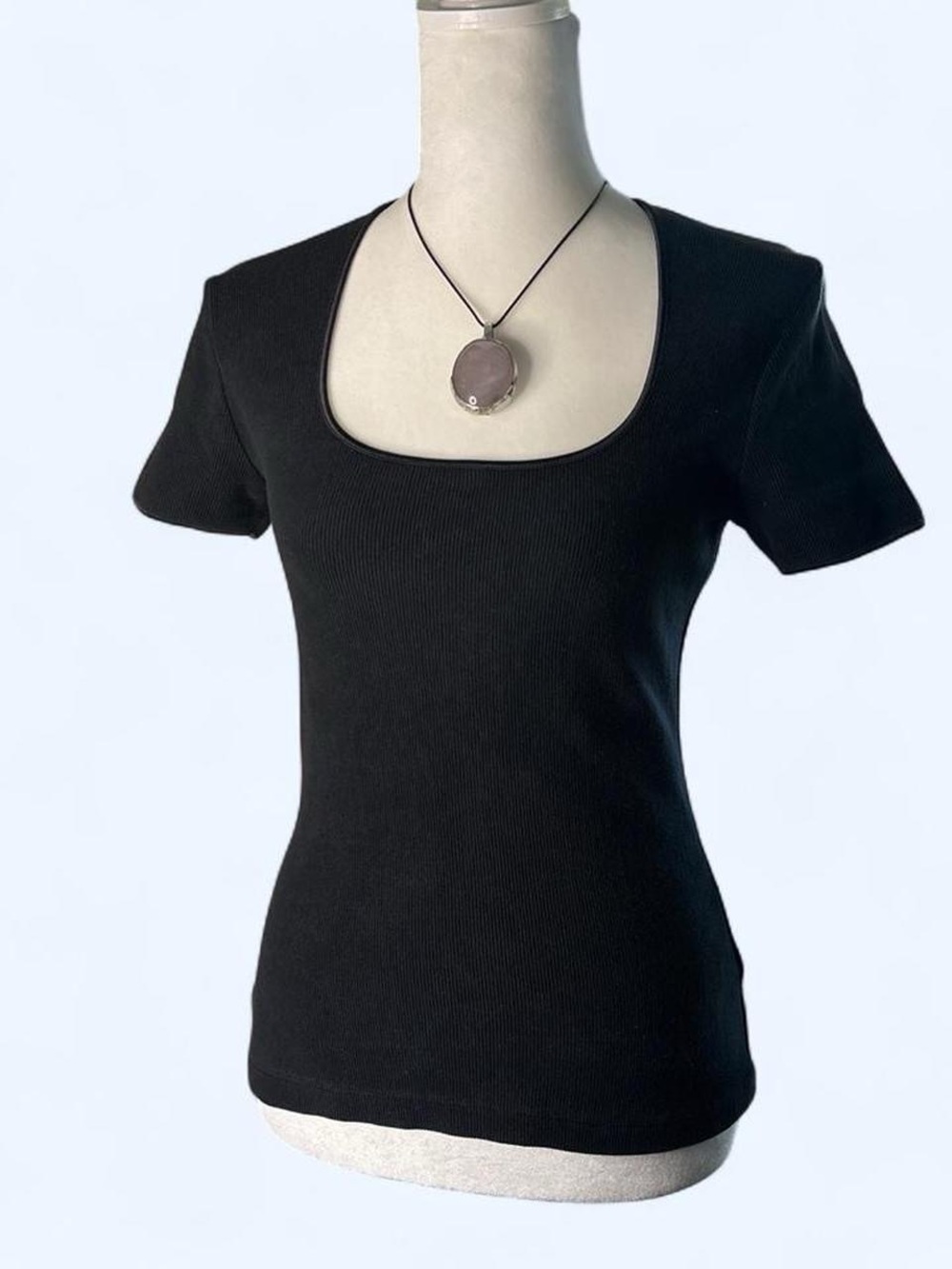 BEBE Vintage Black stretchy top
